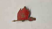 Ekstremt sjældent originalt D.N.S.A.P emblem (Stormfanen) 