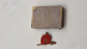 Ekstremt sjældent originalt D.N.S.A.P emblem (Stormfanen) 