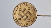 Sjælden original D.N.S.A.P nål 