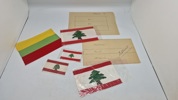 Samling originale miniature faner, Libanon