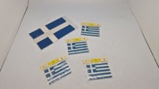 Samling originale miniature faner, Grækenland