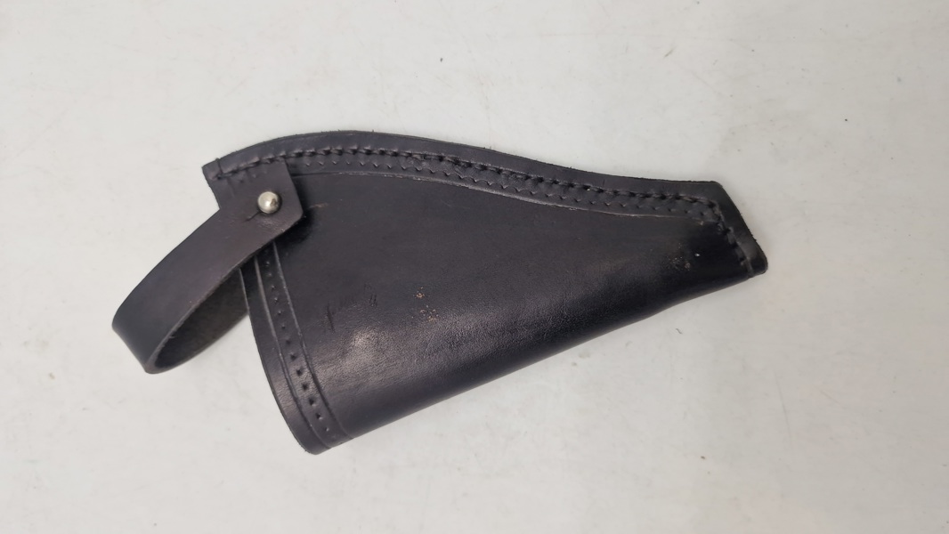 Revolverhylster af kernelæder