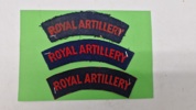 Originale patches, Royal Artillery