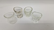 Samling øjnskylle glas