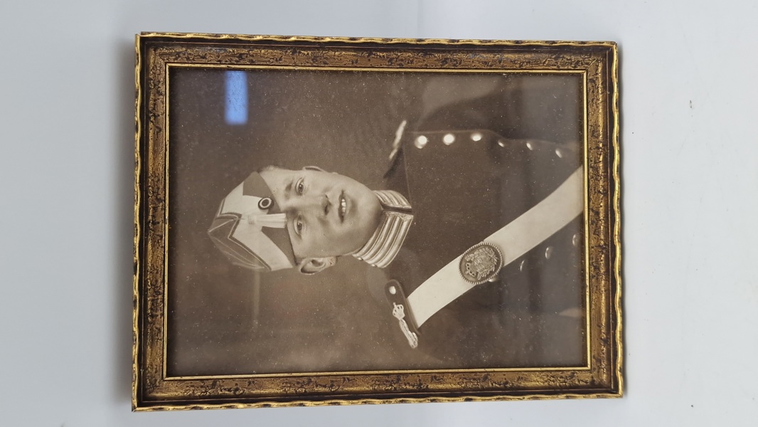 Originalt indrammet livgarde foto 