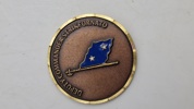 Original "challenge coin" fra Naval Striking and Support Forces NATO (STRIKFORNATO)