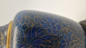 Kinesisk Cloisonne vase med fod