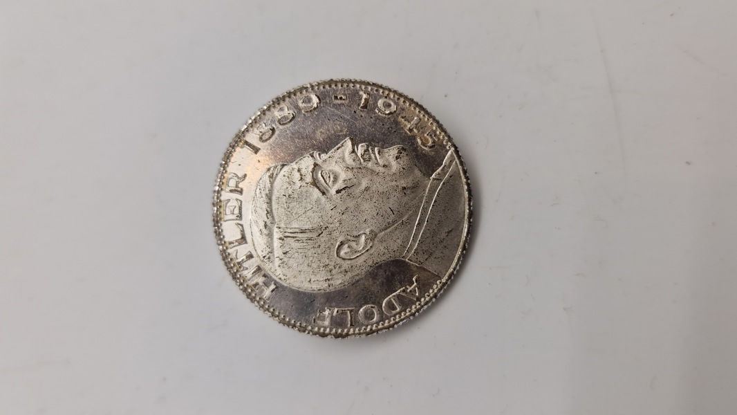 Mindemønt Adolf Hitler 1933 - 1945