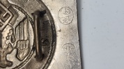 Original Hitlerjugend belt buckle marked RZM M/4/27