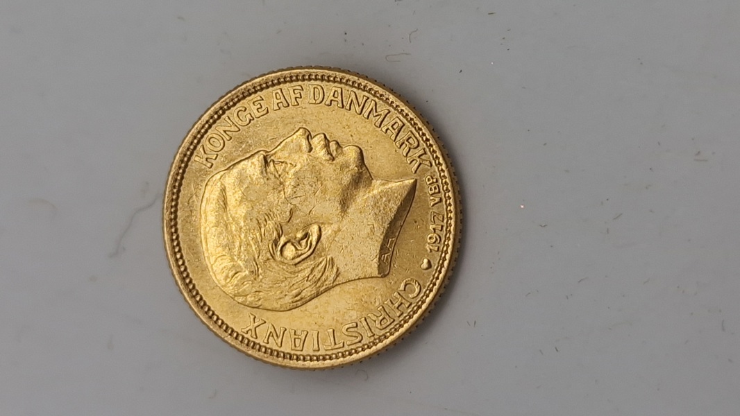 Dansk 10 kr 1917 