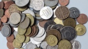 Samling mønter 