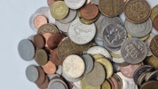 Samling mønter 