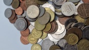 Samling mønter 