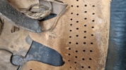 Original tysk Luftschütz hjelm, ww2