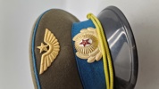 Original russisk officers kasket 