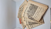 Samling originale ww2 aviser 