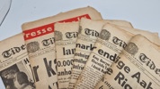 Samling originale ww2 aviser 
