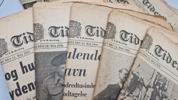 Samling originale ww2 aviser 