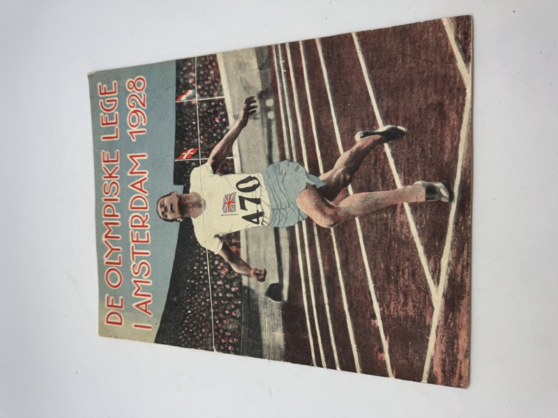 Originalt blad, De olympiske lege, Amsterdam 1928