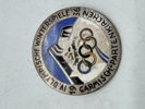 Originalt badge fra de Olympiske Vinterlege i 1936