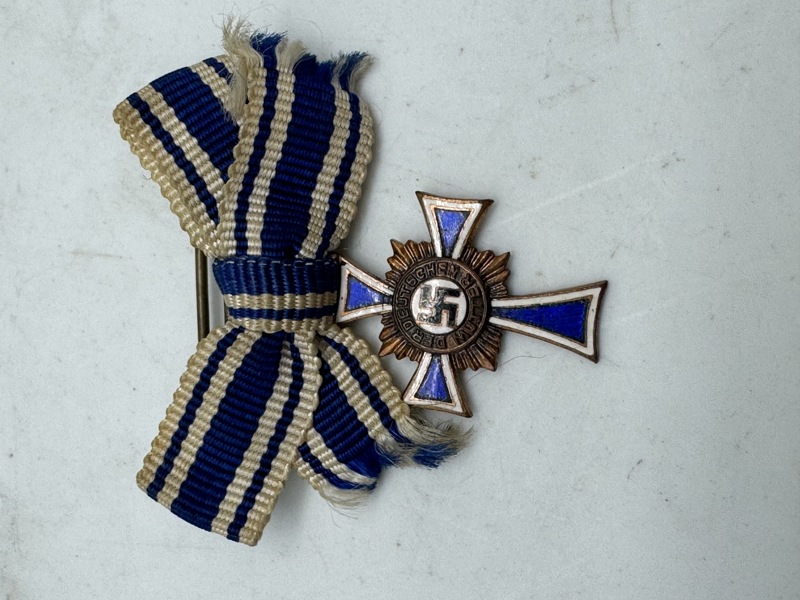 Originalt tysk Mutterkreuz, 3.kl (miniature)