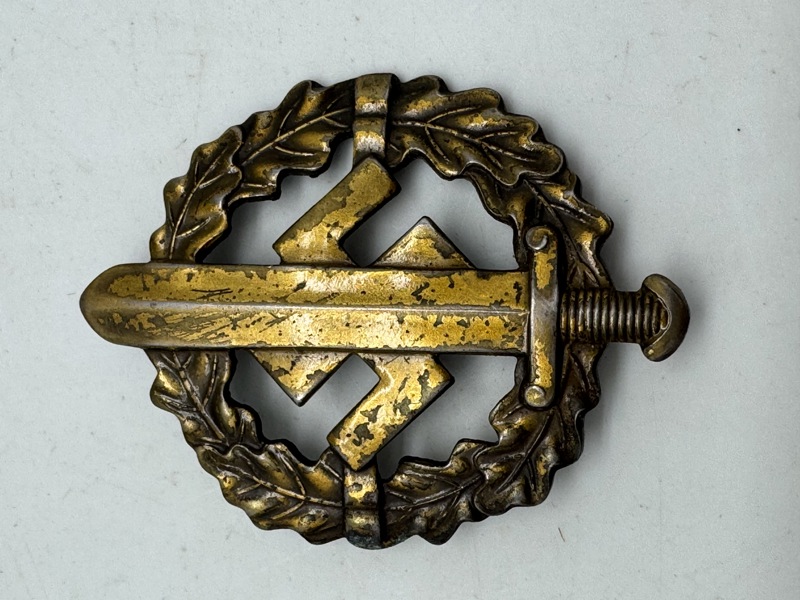 Originalt tysk SA sportsabzeichen 3.kl