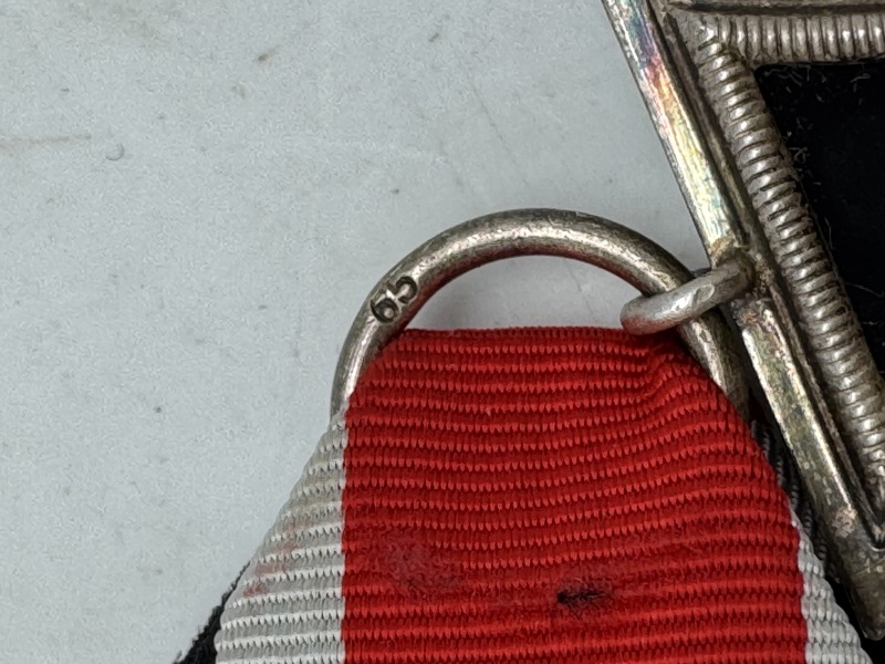 Originalt tysk eisernes kreuz 2.kl - Hersteller 65, (K&Q)