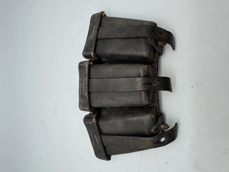 Original tredelt K98 ammunitionstaske WW2