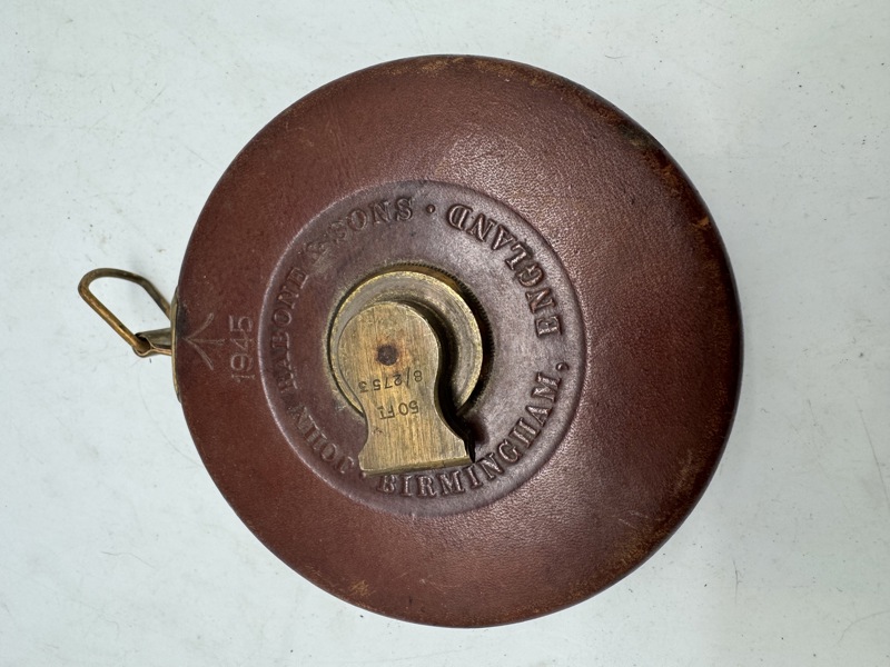 Originalt britisk militært målebånd, ww2