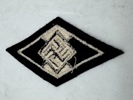Originalt  SS Former Member Hitler Youth Sleeve Diamond (Vorigmitglied HJ Ärmelabzeichen)