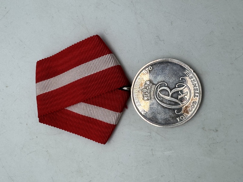 Original Dansk fortjenstmedalje