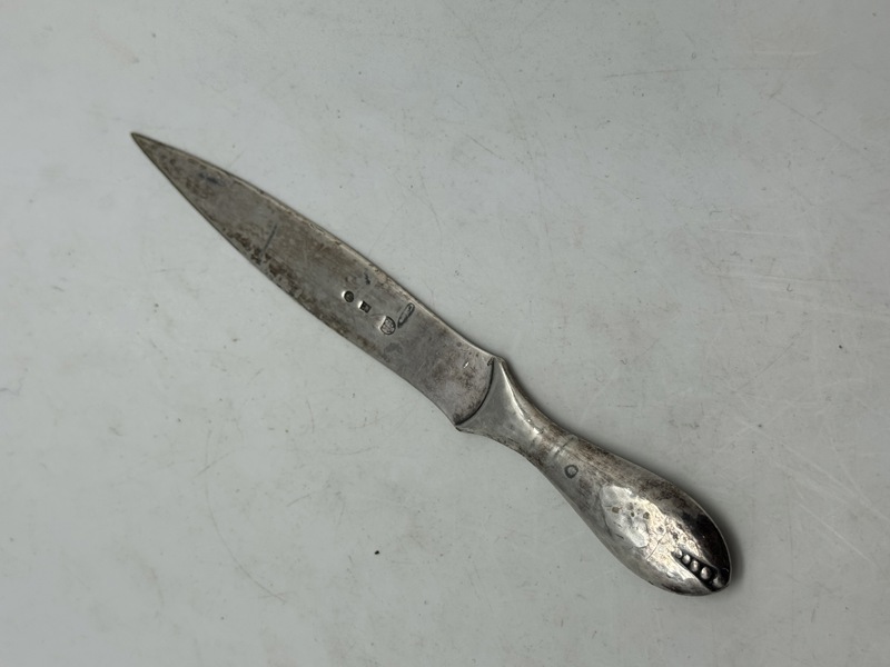 Brevåbner af nysølv