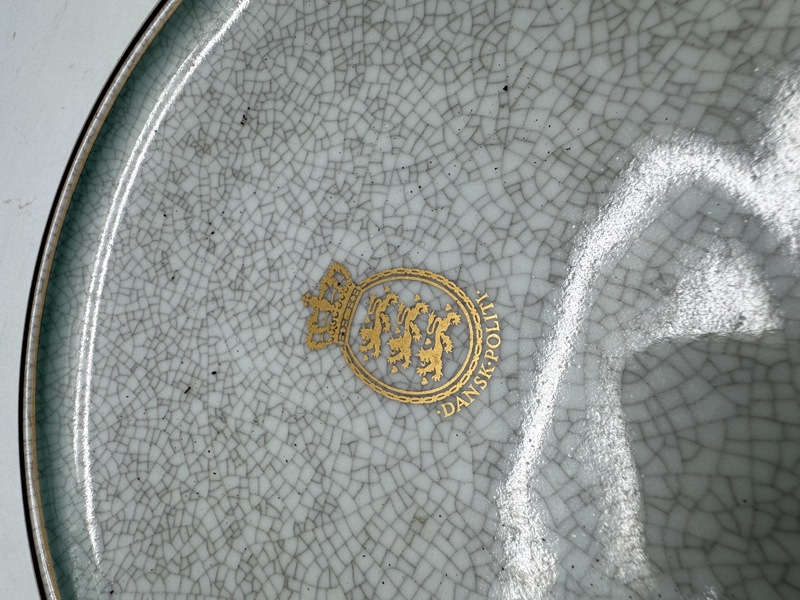 royal Copenhagen skål fra det danske politi