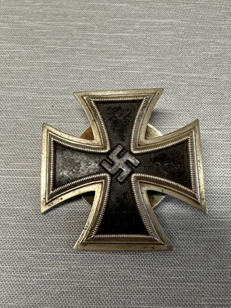 Originalt IRON CROSS FIRST CLASS 1939 SCREWBACK LDO L/58 RUDOLF SOUVAL