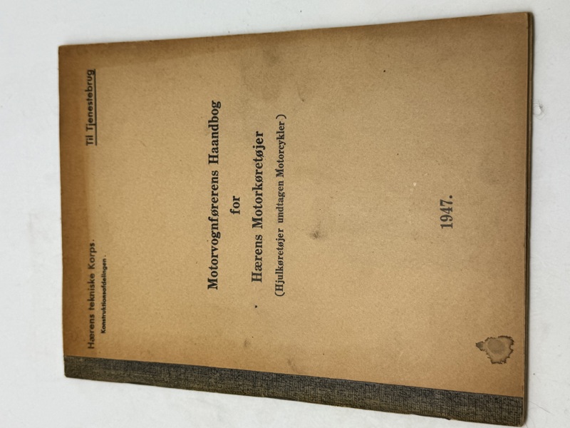 Originalt HTK hæfte