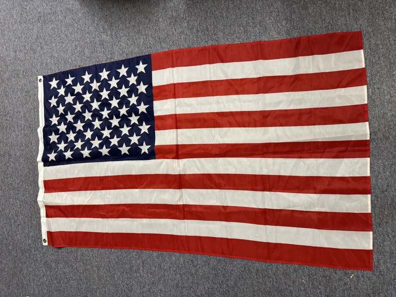 US flag,