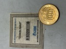 Original tysk medalje token med certifikat