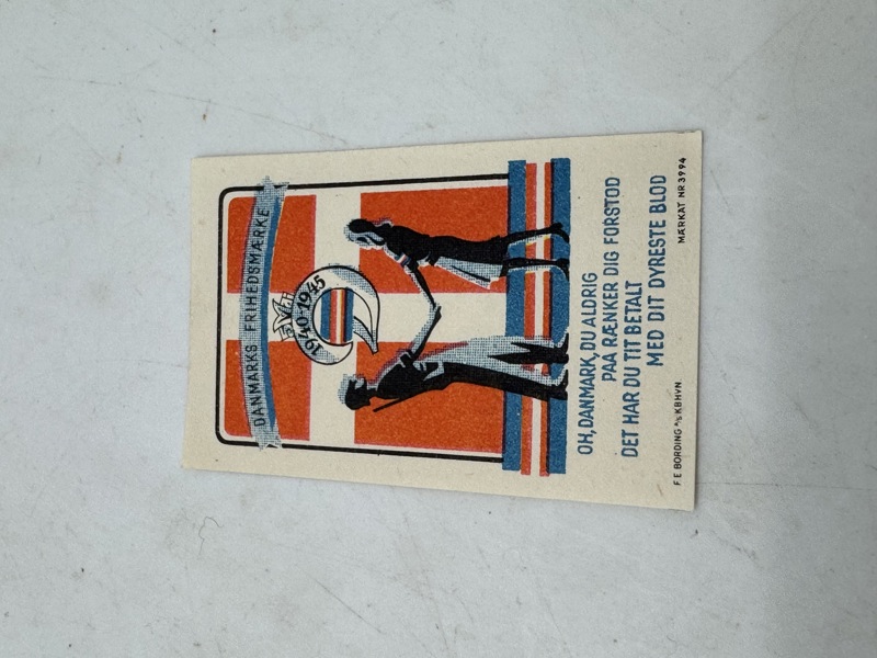 Originalt Mærkat Modstandsbevægelsen