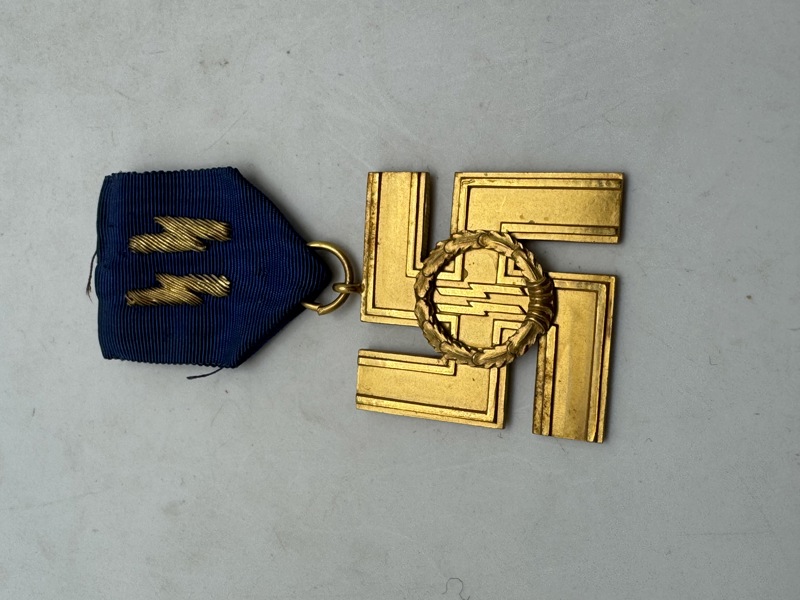 Waffen SS Treue Dienst medalje - efterkrigs