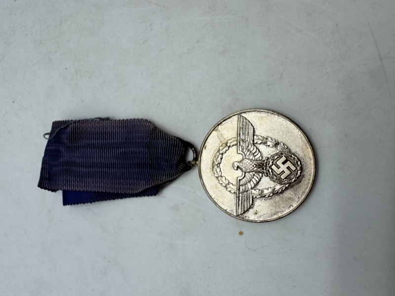 Polizei-Dienstauszeichnung (8) - original???