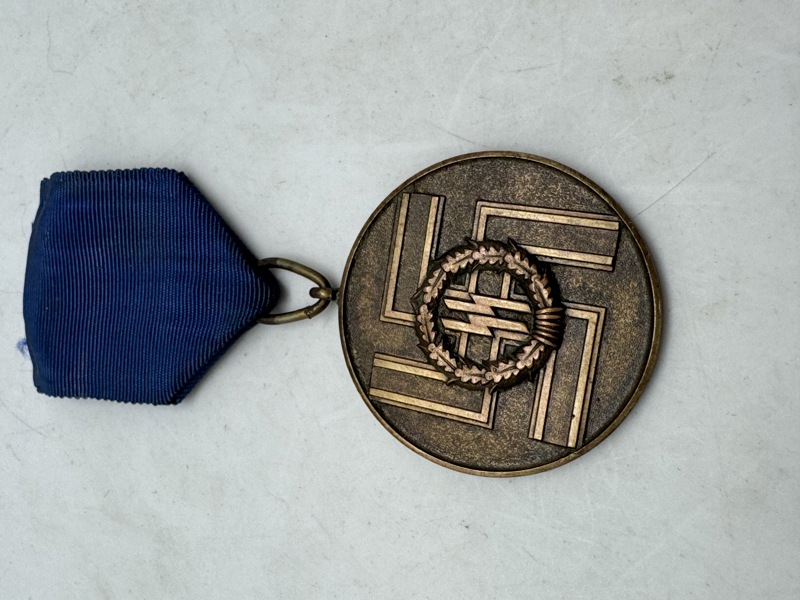 Waffen SS Treue Dienst medalje (8) - original???