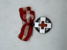 Sjælden original miniature medalje, Dansk Røde Kors 1939-1945