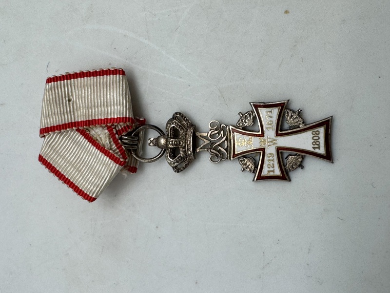 Originalt dronning Margrete miniature ridderkors