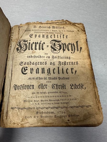 Original bibel fra 1794