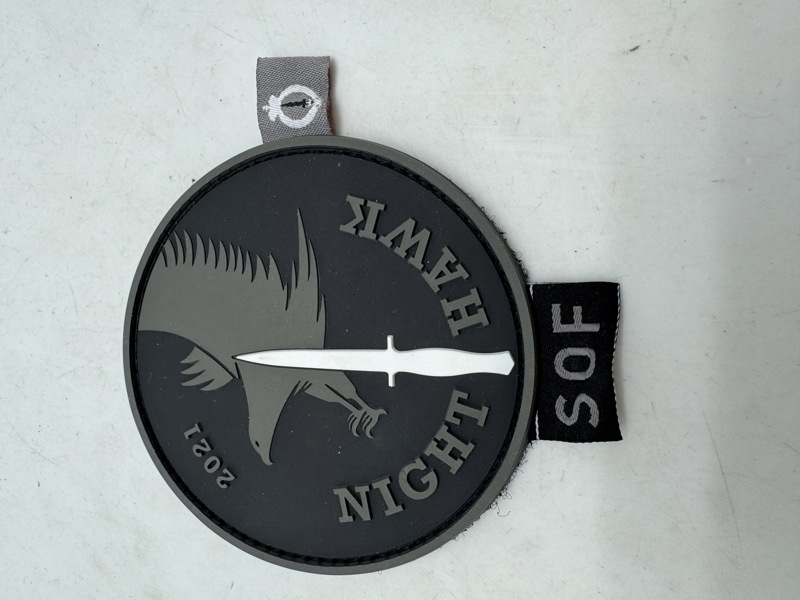 Sjældent originalt SOF night hawk mærke