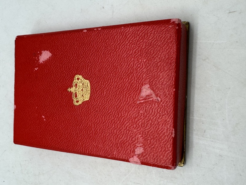 Originalt eks. af Hæderstegnet for god tjeneste ved Søetaten, også kendt som Holmens Hæderstegn