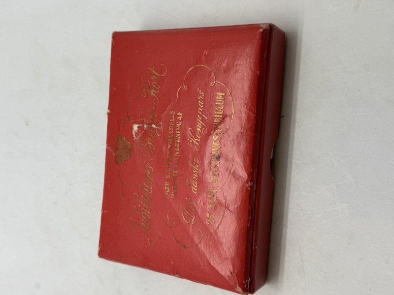 Originalt sæt Kong Christian X spillekort