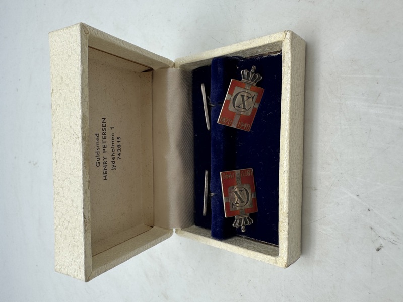 Originale Georg Jensen manchetknapper, sølv