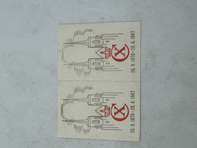 Originale Kong Christian X mærkater