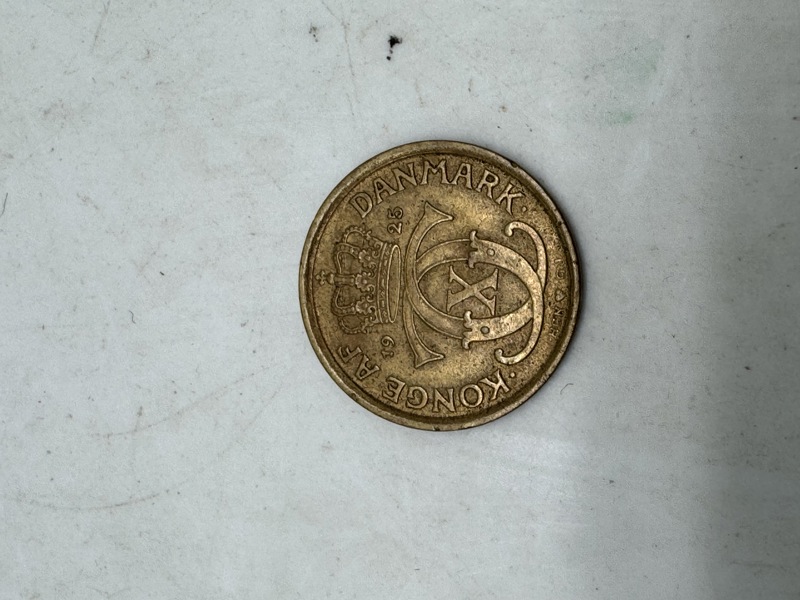 Original 1/2 krone fra 1925